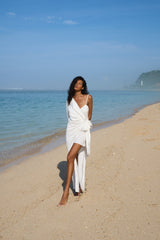 Luna dress, cream