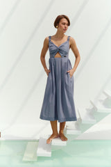 Celeste dress, light blue
