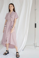 Lotus dress, lilac