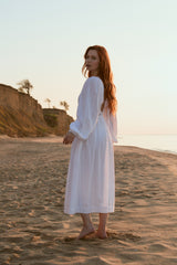 Florence dress, white